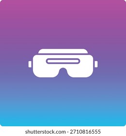 Vr Ícone de vetor de Óculos. Pode ser usado para impressão, aplicativos móveis e da Web.