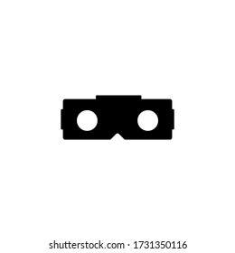 VR glasses vector icon on eps 10
