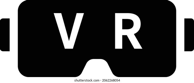 Icono vectorial aislado de alternancia VR.