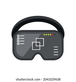 vr gafas gadget icono aislado