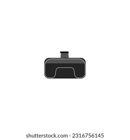 Vr headset icon 3D isometric on white background, virtual reality glasses, vr headset icon. Vector illustration . vector Metaverse color line vector set with VR, Virtual reality, Game, 