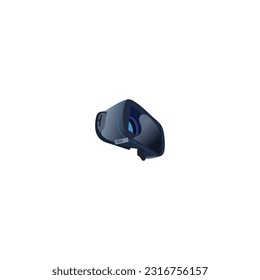Icono de auriculares Vr 3D isométrico sobre fondo blanco, gafas de realidad virtual, icono de auriculares vr. Ilustración del vector. vector Metaverse conjunto de vectores de línea de color con VR, Realidad virtual, Juego, 