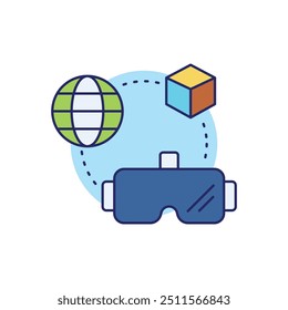 VR Headset vector icon ready to use vector illustration