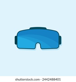 Iconos de auriculares VR y gafas de realidad virtual. Perfecto para proyectos de AR y VR, estas ilustraciones vectoriales son elegantes y modernas.