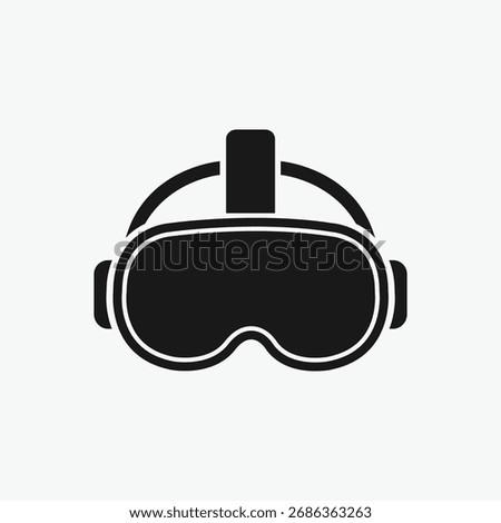 Vr Headset , Virtual reality headset icon vector