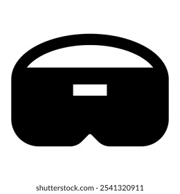 Vr icon. vr, virtual reality, technology, virtual, digital, game, metaverse, glasses, device, simulation. Vector icon illustration