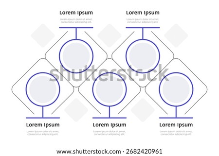 VR infographic template. Virtual reality technology. Digital business, education. Data visualization with 5 steps. Empty process vector design. Editable blank options info graphics