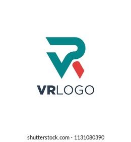 vr initial logo inspiration