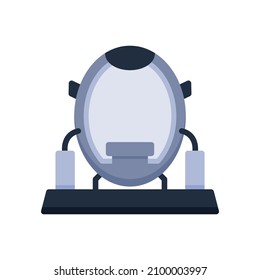 Máquina VR, icono, vector, Ilustración.