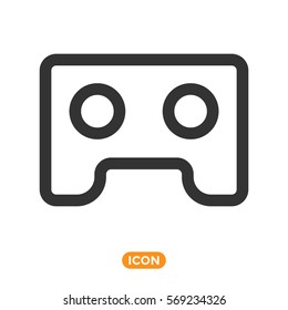 VR Mask Vector Icon