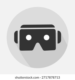VR Mode  Headset Minimal Icon