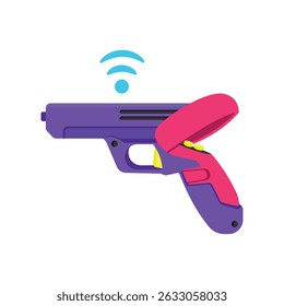 Icono de estilo de Vector de pistola Vr. Archivo Eps 10