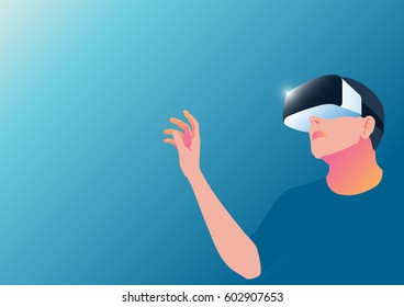 vr poster