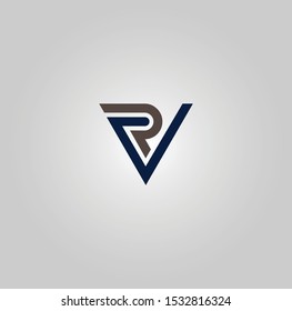 VR Or RV Logo And Icon Designs