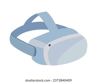vr technology glasses illustration isolated