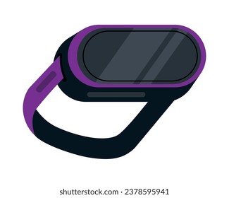 vr technology goggles illustration isolated