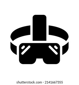 Vr Technology Icon Vector Symbol Design Illustration