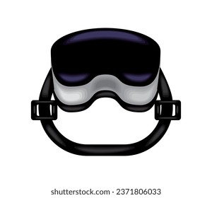 vr technology illustration isolated design