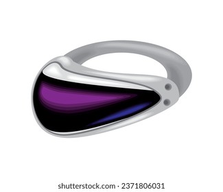 vr technology simulation illustration isolated