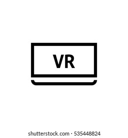 VR, Tv set, Black