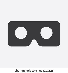 VR Virtual reality glasses icon
