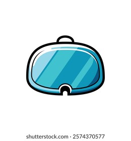 vr virtual reality glasses isolated icon vector illustration design