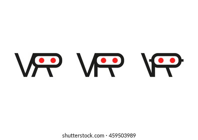  VR virtual reality logo