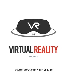 VR VIRTUAL REALITY LOGO ICON SYMBOL