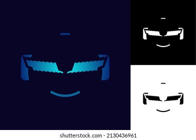 VR Virtual Reality Logo. Perfect for game store, game developer, game review blog or vlog channel, game fans or community, etc.
