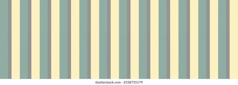 Vraphical background fabric textile, king lines pattern seamless. Sostume stripe vertical texture vector in light and cyan colors palette.