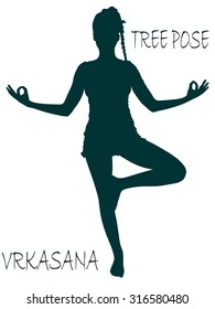Vrkasana Yoga Tree Pose