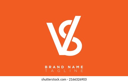 VS Alphabet letters Initials Monogram logo SV, V and S