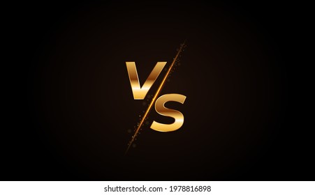 VS background for comparison, competition, versus. Vector Illustration. EPS10