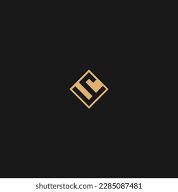 Plantilla de diseño de logotipo de caja VS, logotipo de carta VS moderno, plano, minimalista, comercial, firma de empresa
