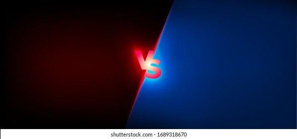 Vs great design for any purposes. Battle concept. Confrontation fight competition. Boxing logo. Conflict sign. Soccer game match. Football competition. Tournament icon. Vs logo vector. Versus concept