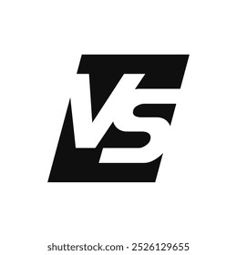Vs icon on white background. Versus logo, symbol and background. Vs sign set for game, battle and sport. Vector illustration.