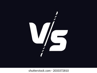 Plantilla De Diseño De Icono Y Logotipo De Letra Vs