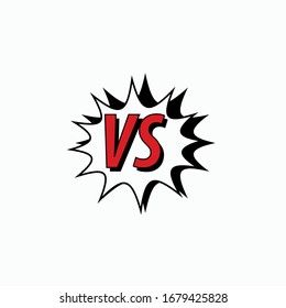 VS letter logo, versus emblem V and S together isolated GRUNGE icon. Combination two VS letter logo, versus emblem V and S together isolated flat icon