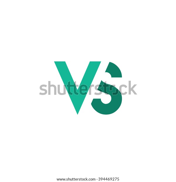 Vsロゴ のベクター画像素材 ロイヤリティフリー