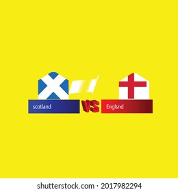 vs logo. battle headline template. sparkling lightning design. Premium Vector