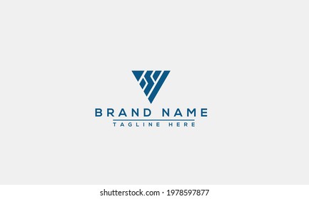 VS Logo Design Template Vector Graphic Branding Element.