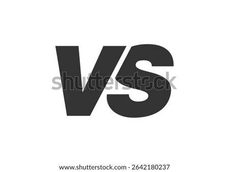 VS Techno Editable Font Logo For Corporate Branding. Bold, Futuristic Design With Unique Typographic Ideas. Minimal Custom Type And Dynamic Letter Variations For Promotion, Printing, And Book Titles