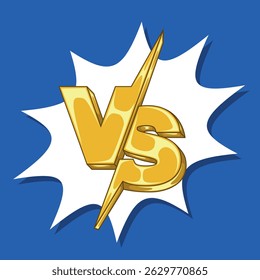 VS Typography for Sports, Fighting, Competition, Battle, Match, Game, Sport Fighting Home Screen