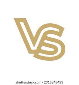 VS or Versus Letters Logo Design Inspiration