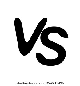 Vs Versus Letters Vector Logo Icon Stock Vector Royalty Free