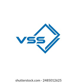VSS-Logo. Vektorgrafik-Grafik-Branding-Briefelement. ABSTRAKTES KREATIVES BUCHSTABEN-LOGO-DESIGN.
