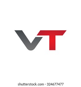 Vt Company Linked Letter Logo Stock Vector (Royalty Free) 324677477 ...