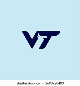 VT Eagle Logo
combination letter V+T+Eagle