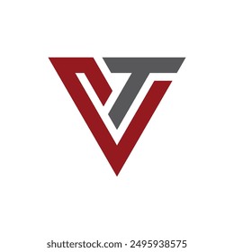 vt logo clean simple and elegance