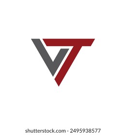 vt logo clean simple and elegance